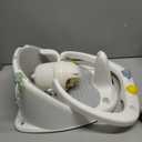 Baby Bath Seat for Babies 6 Months & Up - Bathtub Seats for Babies Sitting Up with Rinse Cup, Non-Slip, Comfortable, Infant Bath Essentials, Gray (Grey)