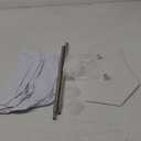 SINBEE Balloon Arch Stand, Balloon Arch Kit of 2, 7 Feet Height Adjustable Metal Balloon Column Stand for Party Decorations Wedding Birthday, Graduation Party Decoration, Baby Shower, Silver