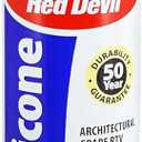 Red Devil 081640 100% Silicone Sealant Architectural Grade, 9.8 oz., Bronze, 1 Pack