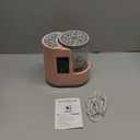 3 IN 1 Electric Makeup Brush Cleaner Machine With Makeup Brush Dryer-Holder-Portable Automatic USB Cosmetic Brushes Cleaner Tool for All Size Beauty Makeup Brush Set, Eyeshadow, Blush Brush (Rose Pink)