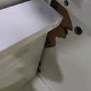 42.7 Storage Bench w/4 Doors and Adjustable Shelves, Shoe Bench w/Removable Cushion & Seating for Entryway Living Room Hallway Bedroom, White