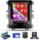 Android 13 Car Stereo Radio for Ford Edge 2013 2014 2015 Wireless Carplay Android Auto, Rimoody 9.7 Inch Touch Screen GPS Navigation Bluetooth FM/RDS HiFi WiFi + AHD Backup Camera