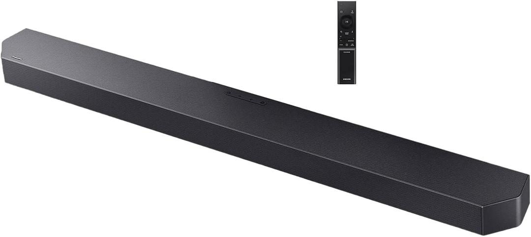 Samsung Q-Series Sound Bar for Home HW-Q600F 3.1.2 ch Subwoofer (2025 Model) SpaceFit Sound Pro, Q-Symphony, Adaptive Sound