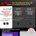 EooCoo Case Compatible with MacBook Pro 13 inch M2 2024 2023 2022-2016 Release M1 A2338 A2289 A2251 A2159 A1989 A1706 A1708 Protective Hard Case with Keyboard Cover, Screen Protector, Matte Green