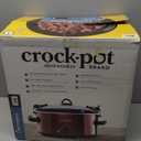 Crock-Pot 6-Quart Cook & Carry Oval Manual Portable Slow Cooker, Red - SCCPVL600-R