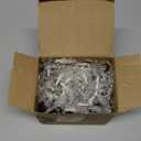 Brightown Solar Christmas Snowflake String Lights 100 LED 39 FT Outdoor Waterproof Fairy Lights with 8 Lighting Modes for Wedding, Party, Tree, Room, Garden, Patio, Yard, Home, Warm White