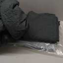 Geniospin King Size Comforter Set- 7 Piece Dark Green Textured King Bedding Set, Soft Solid Bed in a Bag for All Season, King Comforter Set with Sheets(Dark Green,102''x90'')