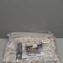 LOKHOM Washable Runner Rug, 2x8 Non-Slip Vintage Hallway Runner Rug with Rubber Backing, Boho Floral Soft Faux Wool Kitchen Rug Carpet Runner for Laundry Entryway Bedroom (Beige Brown)