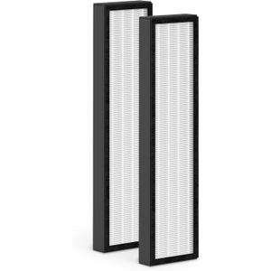 2-Pack F1701HE 30613 Replacement Filter Compatible with Hunter F1701HE/21 30613 Purifiers, for Models HT1701, 30100 Series