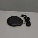 Candle Warmer Plate Safely Releases Scents Without a Flame- Used as Candle Jar Warmer, Candle Melter, Coffee Warmer, Mug Warmer, Cup Warmer in Your Home & Office (Black)