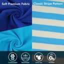 3 Pack Blue Striped T Shirts for Small Dogs,Lightweight Sleeveless Tee Set for Spring&Summer Keep Body Heat After Exercise,Breathable Plain Dog Shirt for Party,Shih Tzu(Blue,S)