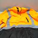 High Visibility Safety Fleece Hoodie for Men Reflective Sweatshirt ANSI Class 3 Hi Vis Pullover Hoodie Jacket