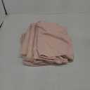 MILDLY Super Soft Duvet Cover - 100% Washed Microfiber Pink Comforter Cover Set 3 Pieces with Zipper Closure & Corner Ties (No Comforter) Queen