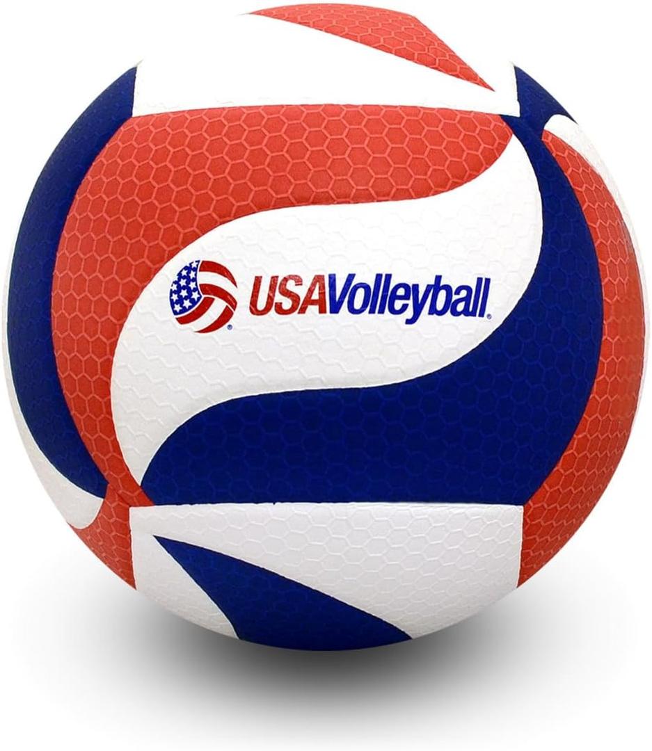 Molten FLISTATEC Volleyball (USAV Official - Red, White, Blue)