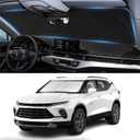 for Chevy Blazer Sunshade Windshield Sun Shade for 2019-2022 2023 2024 2025 2026 Chevrolet Chevy Blazer Accessories Foldable Front Window Shade Sun Visor Cover Blocks UV Rays Keep Your Car Cooler