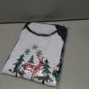 VNVNE Family Christmas Pjs Matching Sets for Women/Men/Couples/Adults, Holiday Xmas Reindeer Elf Plaid Pajamas Sleepwear (L)