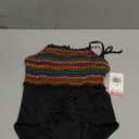 Hobie Girls One Piece Swimsuit (12, Black//Smocked Solids)