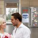 Marbrasse 2 Pack Magnetic File Holder - Paper Holder, Pocket Organizer,Hanging Wall File Organizer Office Supplies Storage, Magazine Mail Organizer Case for Notebooks,Planners,Letter (2 Pack)