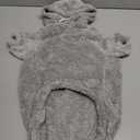 Fuzzy Dog Sweaters for Large Dogs Pet Hoodie Clothes Warm Soft Pet Coats Hooded Sweatshirt Dog Hoodie for Large Dogs (Grey-L)