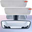 YoRise Car Rearview Mirror Film, HD Clear Car Mirror Anti-Glare Membrane, Anti-scratch Auto Rear View Mirrors Protective Sticker, Universal Vehicle Interior Safe Driving Accessories(2PCS)