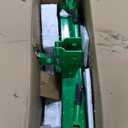 3-Point Quick Hitch for Tractors with 3000 LBS Lifting Capacity, Compatible with Category 1 and 2 Tractors, Attachment Between Lower Arms, Includes 2 Receivers, Green