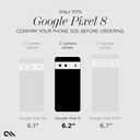 Case-Mate Google Pixel 8 Case [6.2”, 2023] [12ft Drop Protection] [Wireless Charging] Signature Clear Phone Case for Google Pixel 8 - Anti-Yellowing, Anti-Scratch Tech, Shockproof Materials, Slim Fit