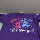 Gender reveal we love you T-Shirt L