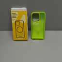 Newfuture Upgraded Magnetic for iPhone 15 Pro Max Case [Compatible with Magsafe] [Mil-Grade Protection], Pocket-Friendly, Translucent Phone Case Cover for iPhone 15 Pro Max 6.7", Fluorescent Green