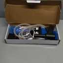 Carefree Fish Aquarium Gravel Cleaner 15~30In with 6Ft Water Hose Fish Tank Water Changer Sand Vacuum with Skimmer Net and Long Handle Sponge Brush Algae Scraper