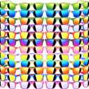 48 Pack Kids Sunglasses Bulk for Party Favors, 16 Colors Neon Sunglasses with UV400 Protection, Gift for Classroom, School Prizes Goodie Bags Stuffers, Kid Birthday, Beach, Summer Pool Party Supplies