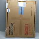 TETOTE Frameless Mirror 24" x 30" Frameless Bathroom Mirror for Over Sink with Tempered Glass, Suitable for Bedroom, Entryway, Hallway, Gym, Vertically/Horizontally (1 Pack)