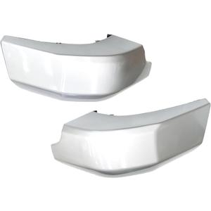 Silver Rear Bumper End Cap Compatible with FJ Cruiser 2007-2014
