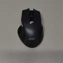 acer Wireless Mouse for Laptop, 2.4GHz Computer Mouse 3 Adjustable DPI Office Cordless USB Mice with USBA Receiver, 6 Buttons, 1600 DPI, Medium to Large Sized Hands Compatible with PC, Laptop, Desktop (Black)