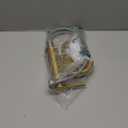 GENBONS Gold Bathroom Faucets, Modern Single Handle Brushed Gold Vanity Sink Faucet 1 Hole with 3 Hole Deck Plate, Rv Sink Camper Farmhouse Bathroom Utility Remodel Faucet