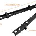 2Pcs Seat Bracket Floor Track Bracket For Ford Transit 2 Person Bench Seat 2015-2023