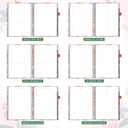 And Per Se Teacher Planner 2025-2026 Academic Year -Teacher Lesson Planner from July 2025 to June 2026, 8.5" x 11", Weekly & Monthly Planning for Teachers with Monthly Tabs, Stickers (Elegant Florals)