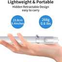 Selfie Stick Tripod with Remote, Phone Tripod with Extendable Phone Holder, Portable Selfie StickTripod for iPhone Android TikTok YouTube Vlog