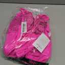 Eomenie Womens Halter Tankini Bathing Suit Ruched Tummy Control Two Piece Swimsuit with Bottom (X-Large, Hot Pink)