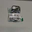 for iPhone 15 Case with Card Holder and Strap for Women,Crossbody Lanyard, Make Up Mirror,Ring Stand,Snap Clasp,Cute Phone Wallet Cases 6.1 inch - Black