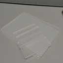 2 Pcs Acrylic Picture Frame 7x5 Inch Picture Floating Display Clear Magnetic Acrylic Frame Double Sided Photo Frame for Desktop Stand (Clear (2 Pack, 5X7)