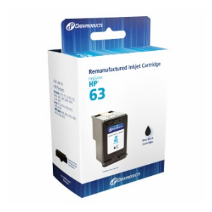 Dataproducts Remanufactured Inkjet Cartridge For HP 63 Black