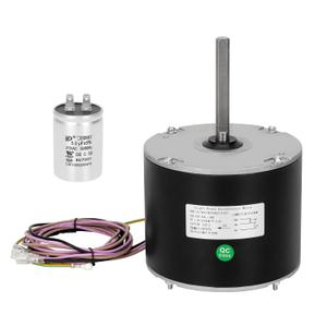 K55HXJPM-9251 Condenser Motor,CWCCW 1/6 HP 825 RPM 208/230V OEM Standard Condenser Fan Motor with Metal Capacitor K55HXJPM-9251 Condenser Motor,CWCCW 1/6 HP 825 RPM 208/230V OEM Standard Condenser Fan Motor with Metal Capacitor