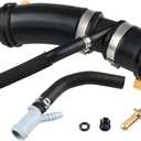WMPHE Thermostat Tube Throttle Body Heater Compatible with Land Rover Range Rover Sport Velar LR4 Defender Discovery 2013-2023, Replacement for LR049990 LR045239 Coolant Hose Water Pipe