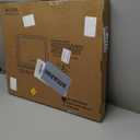 FENNIO Vanity Mirror with Lights 22"x17",LED Lighted Makeup Mirror,Large Makeup Mirror with Lights,Touch Screen with 3-Color Lighting,Led Mirror Makeup,Dimmable,for Vanity Desk Tabletop,Bedroom (Black)