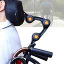 Wheelchair Headrest - Adjustable Neck Support Head Positioning Pillow Backrest for Elderly Wheelchair Accessories
