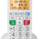 VTech SN5107 Amplified Additional Handset with Big Buttons, Large Display & 50dB Audio Assist for SN5127 & SN5147 Senior Phones