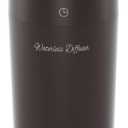 Waterless Diffuser for Essential Oil, Battery Operated Aromatherapy Diffuser, Waterless Essential Oil Diffuser with 3 Mist Intensity & 3 Timers, Wireless Scent Diffusers for Home, Car, Office (Brown)