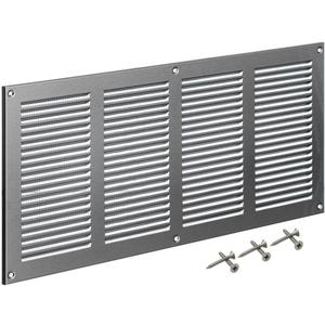 Steinberg14 Stainless Steel Vent Cover 14x6 (Duct Opening) with Mesh - Wall and Ceiling Ventilation Register - HVAC Cold Air Return Grille - 15.75"W x 7.87"H Outer Dimensions
