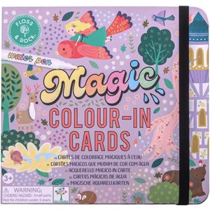 Floss & Rock Fairy Tale Colour Changing Water Pen and 10 Cards, Kids Activity Book
