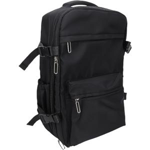 Women Travel Backpack, Lightweight Hidden Zippered Pocket Large Carry On Travel Backpack for Storaging Luggage
 (Black)